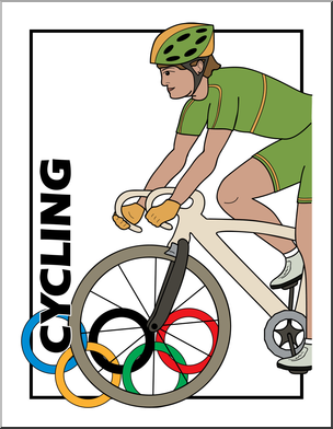 Clip Art: Summer Olympics Event Icon: Volleyball Color – Abcteach