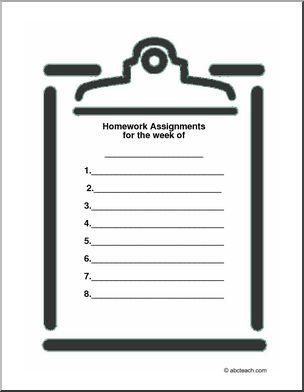 Assignment Form: Clipboard