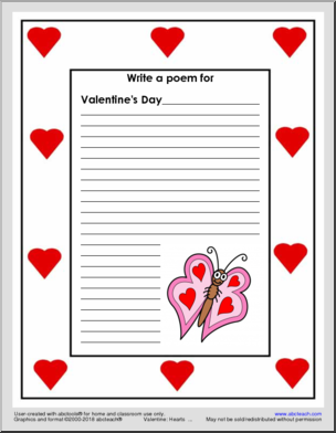 Lapbook: Valentine’s Day (color)