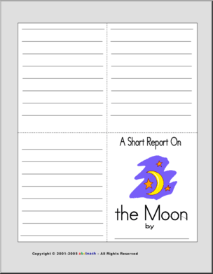 Report Form: Moon (color)