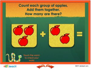 Interactive: Flipchart: Math: A Trip to the Apple Orchard: Addition (prek/elem)