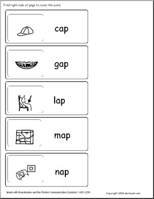 Word Family Words with Pictures – Page 3 – Abcteach
