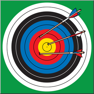 Clip Art: Archery 01 Color