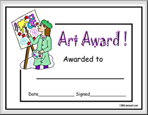 Certificate: Art (multi-age)