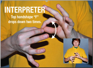 Photo: ASL Vocabulary: Interpreter 01 LowRes – Abcteach