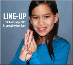 Photo: ASL Vocabulary: Line-Up 01 HiRes