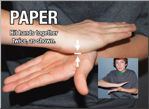 Photo: ASL Vocabulary: Paper 01 HiRes – Abcteach