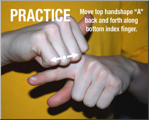 Photo: ASL Vocabulary: Think 01 LowRes – Abcteach