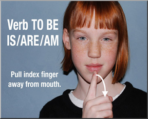 Photo: ASL Vocabulary: To Be/Is/Are/Am 01 LowRes