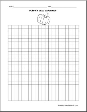 Bar Graph (create): Pumpkin Seed Experiment