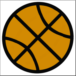 Clip Art: Basketball 2 Color