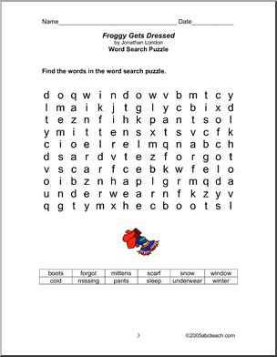 froggy gets dressed primary book abcteach