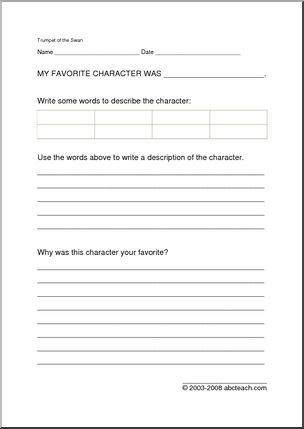 Trumpet of the Swan – Favorite Character Book