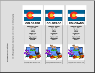 Bookmark: U.S. States – Colorado