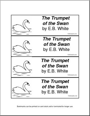 The Trumpet of the Swan Bookmarks