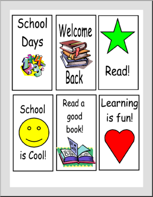 Bookmarks: Back to School