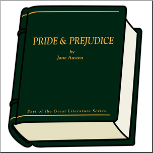 Clip Art: Book: Pride and Prejudice Color – Abcteach