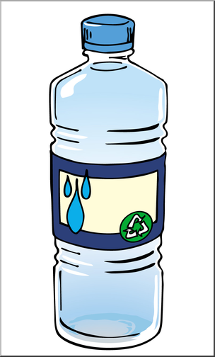 Clip Art: Bottled Water Color