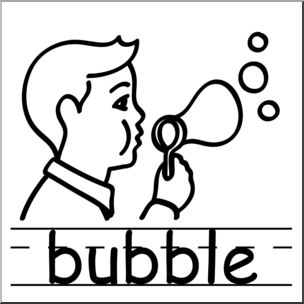 Clip Art: Building Blocks B&W – Abcteach