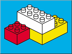 Clip Art: Building Blocks Color
