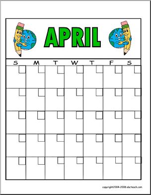 Calendar: April