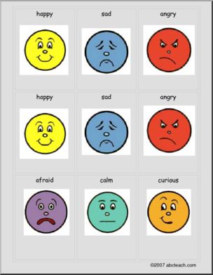 Card Game: Eight Emotions (ESL)