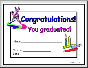 Certificate: Graduate (any grade) 3