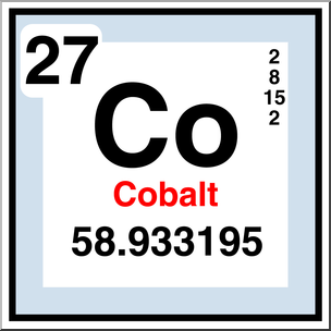 Clip Art: Elements: Cobalt Color