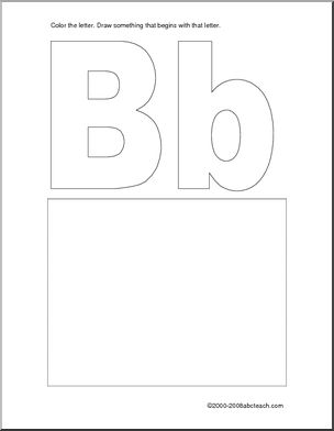 Coloring Pages: Alphabet