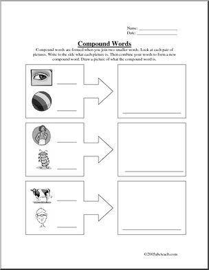 Compound Words Worksheet – Abcteach