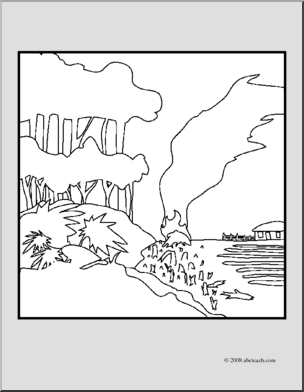 Deforestation Coloring Pages