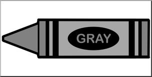 grey crayon