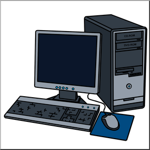 Clip Art: Computer: Desktop Color