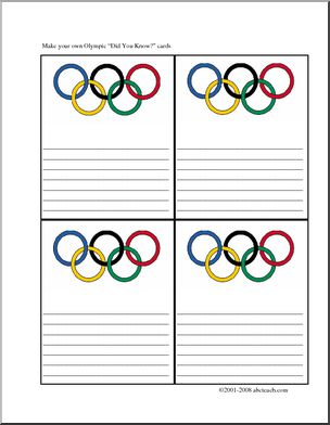 Did You Know? Olympics (color)