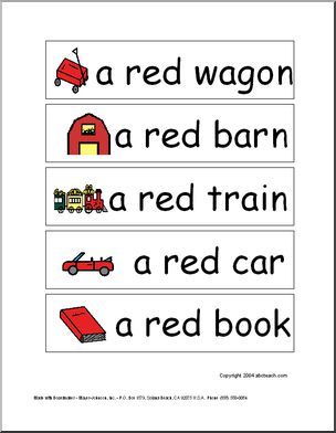 Word Wall: Sight Word Phrases (pictures) (set 2)