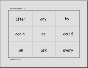 Dolch Words (set 3)’ Flashcards