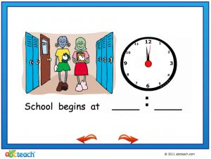Interactive: Notebook: Back to School: My School Schedule