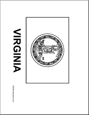 Flag: Virginia