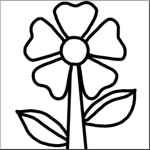 abcteach clipart flower