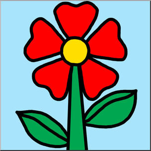 abcteach clipart flower