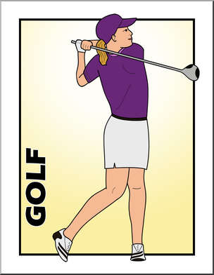 Clip Art: Golf Color