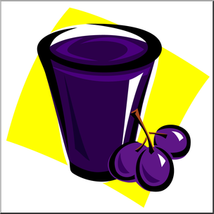 Clip Art: Grape Juice Color