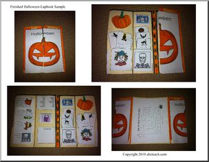 Lapbook: Halloween Photo Example (color)