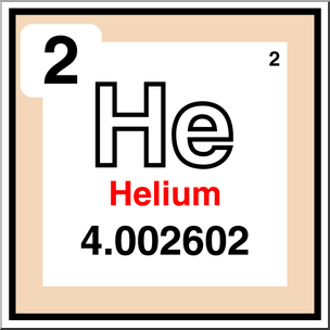 Clip Art: Elements: Helium Color