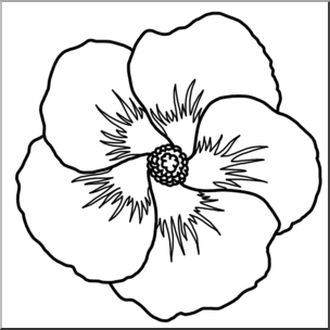 abcteach clipart flower