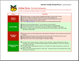 Holiday Activity Planner