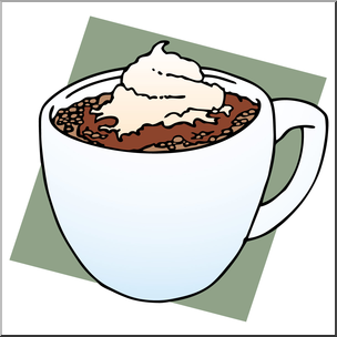 Clip Art: Hot Chocolate Color
