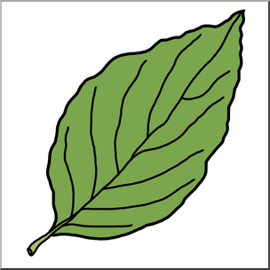 Clip Art: Leaf: Dogwood Color – Abcteach