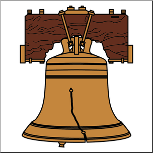 Clip butterfly Departure Aggregate Clip Art: Liberty Bell Color – Abcteach