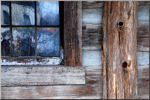 Photo: Log Cabin Window 01 HiRes